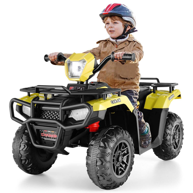 Electric Ride-On Vehicle with Dual Speed Options and LED Lights