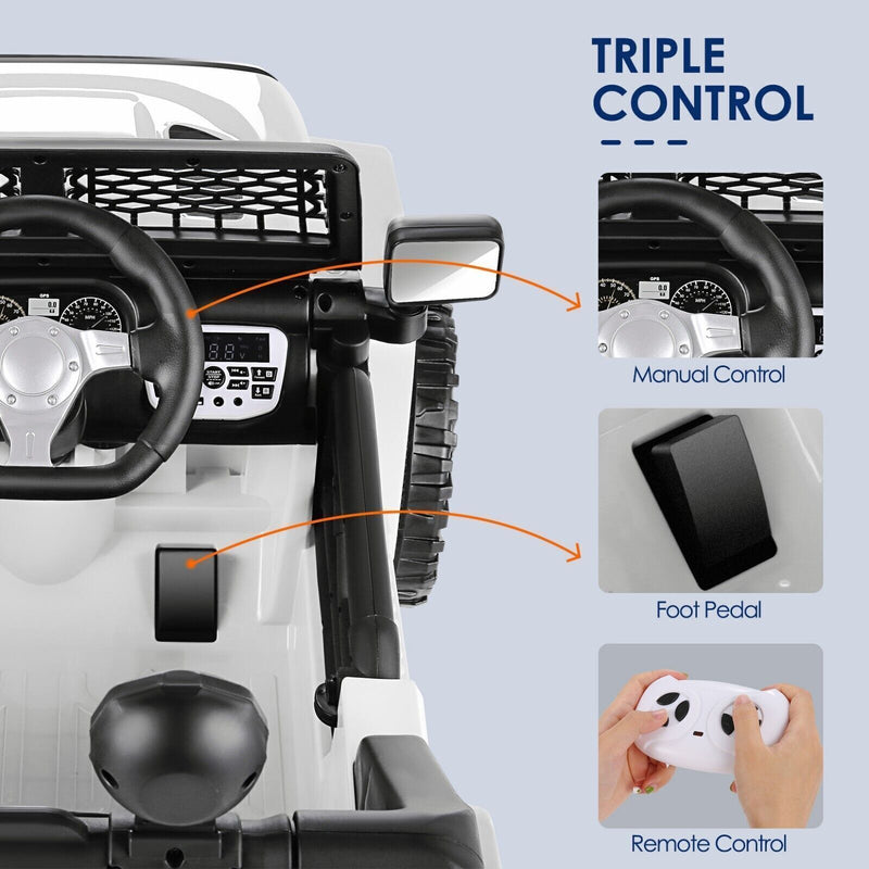 Electric Kids Ride On Car Trucks with Remote Control and MP3 Music Player