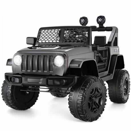 Electric Kids Ride-On Car Truck with MP3 Music, LED Lights, and Remote Control - USA Edition