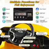 Electric Kids Ride-On Car with 3 Speeds, All-Terrain Wheels, and 2.4G Remote Control - 12V