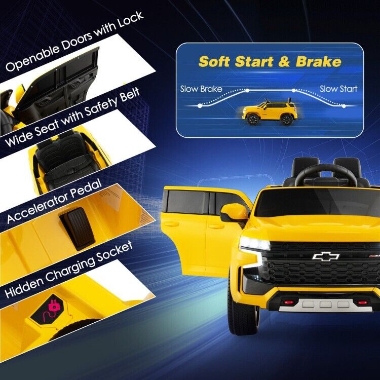 Electric Kids Ride-On Car with 3 Speeds, All-Terrain Wheels, and 2.4G Remote Control - 12V