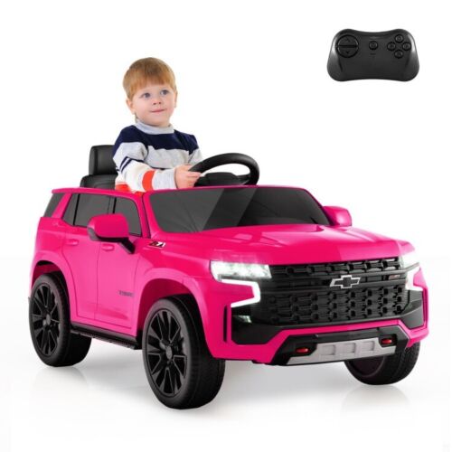 Electric Kids Ride-On Car with 3 Speeds, All-Terrain Wheels, and Remote Control - Pink
