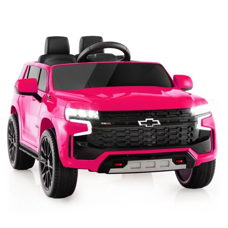 Electric Kids Ride-On Car with 3 Speeds, All-Terrain Wheels, and Remote Control - Pink