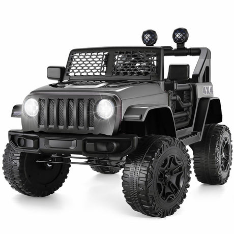 12V Jeep Music Fashion Electric Ride-On Car with Remote Control and 3-Speed Options