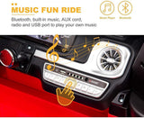 Electric Kids Ride-on Car with MP3 Player, Remote Control, and 3 Speed Options