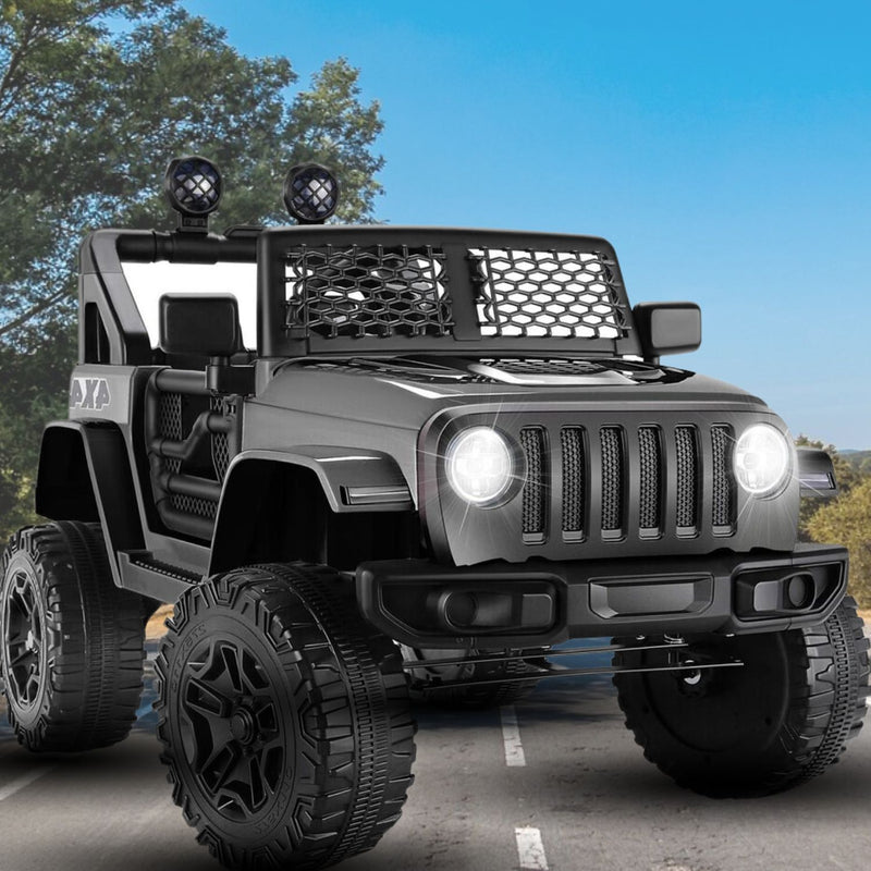 Electric Kids Ride On Car with Remote Control, 3 Speeds, Music, and LED Lights - Perfect for Fashionable Fun!