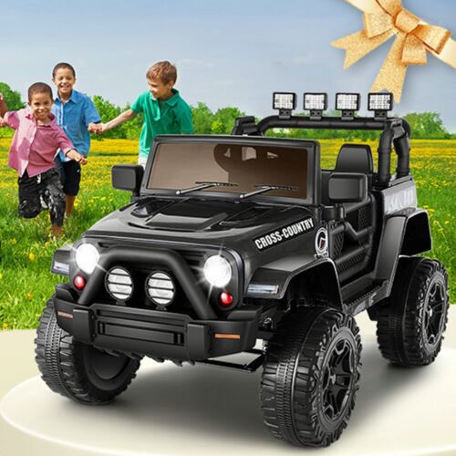 Electric Kids Ride-On JEEP with Remote Control - 12V 4-Wheel Toy Truck