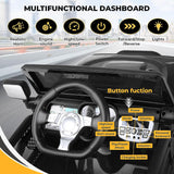 Electric Kids Ride-On JEEP with Remote Control - 12V 4-Wheel Toy Truck