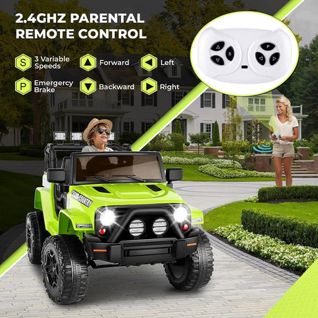 2-Seat Electric ATV Truck for Kids Ages 3-8: The Perfect Ride-On Car!