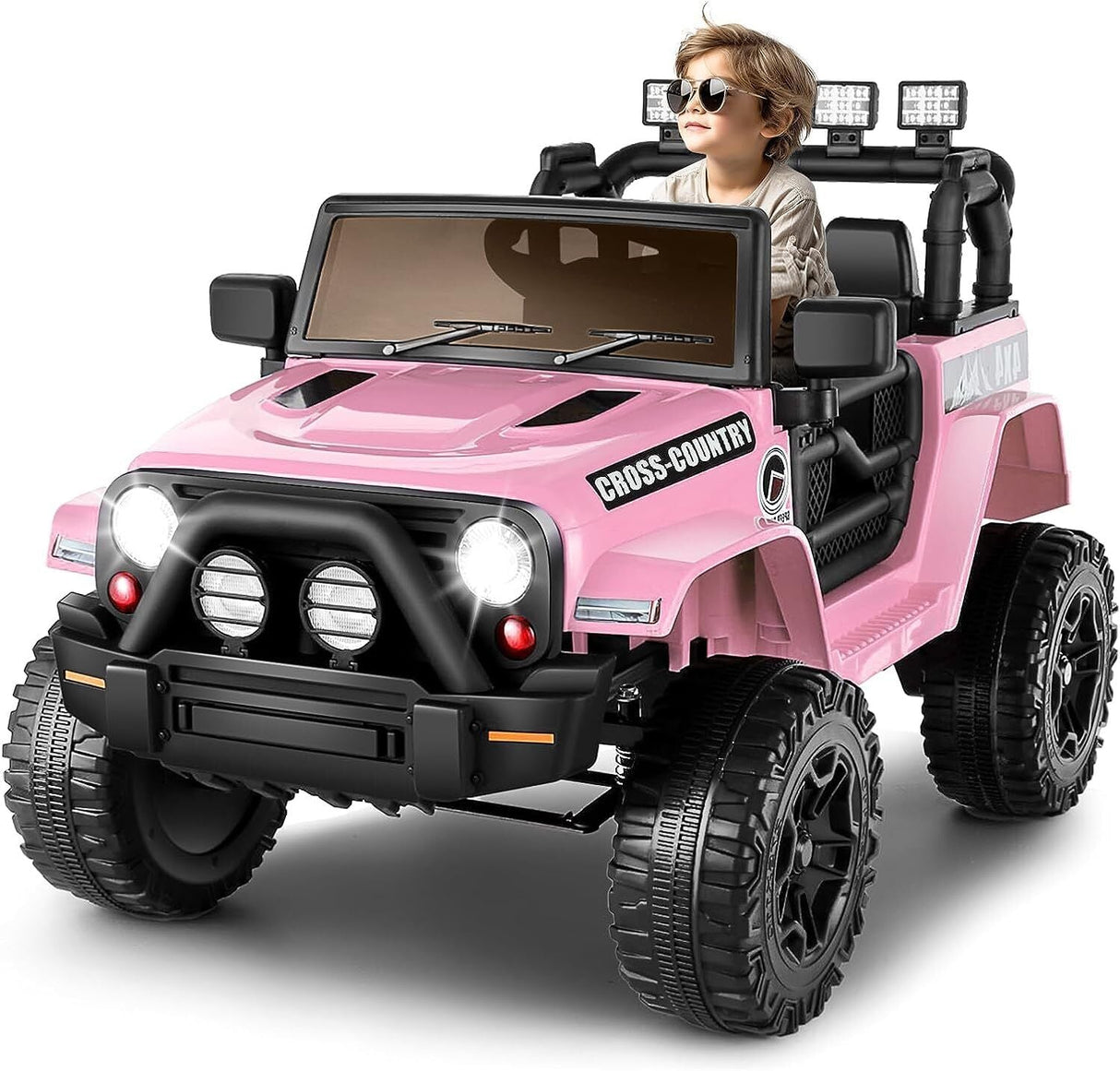 2-Seat Electric Ride-On Car for Kids Ages 3-8: The Perfect Toy Truck!