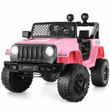 Electric Ride-On Car for Kids with Remote Control, 3 Speeds, USB and MP3 Compatibility
