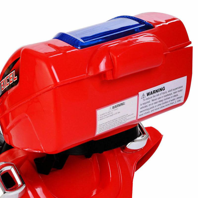 Electric Kids Ride-On Motorcycle with 3 Wheels and 6V Battery Power