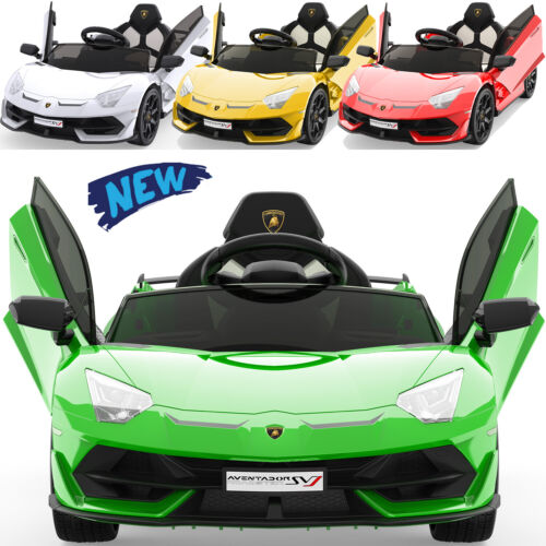 Electric Kids Ride On Sports Car with Remote Control, Music, and LED Lights - Perfect Gift for Kids!