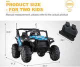 Electric Kids Ride-On SUV Truck with Music and Remote Control - 3 Speed Options