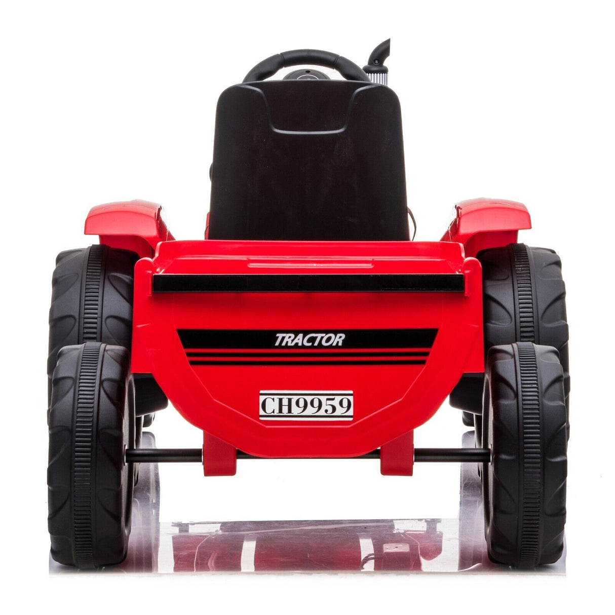 Electric Kids Ride-On Tractor with Trailer Toy - Perfect for Christmas Fun!