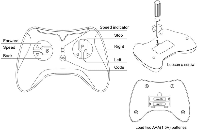 Electric Kids Ride-On Truck with Remote Control and LED Lights - 12V Battery Powered, 1-Seater