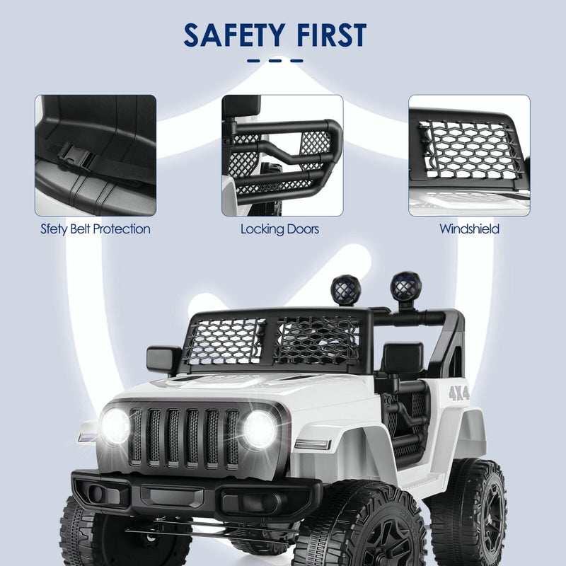 12V Battery Powered Electric Ride On Car with Remote Control and MP3 Player