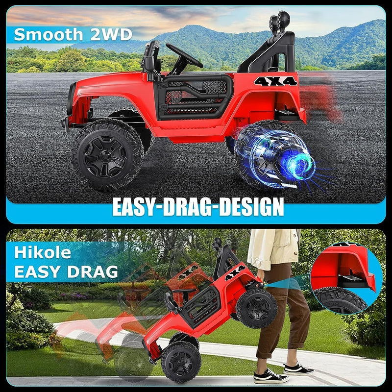 Electric Lamborghini Ride-On Car for Kids with Remote Control - 24/12V Truck Toy