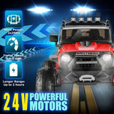 Electric Lamborghini Ride-On Car for Kids with Remote Control - 24/12V Truck Toy