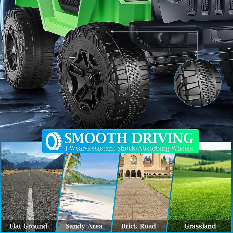 Remote Control Lamborghini Electric Car for Kids - 24/12V Ride-On Truck