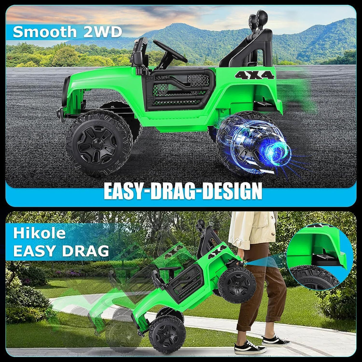 Remote Control Lamborghini Electric Car for Kids - 24/12V Ride-On Truck MagicCars