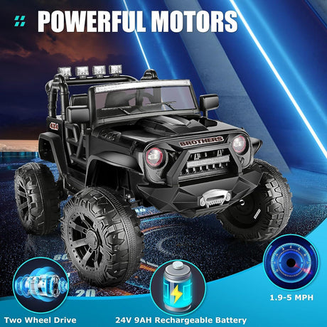 Remote Control Lamborghini Electric Car for Kids - 24/12V Ride-On Truck MagicCars