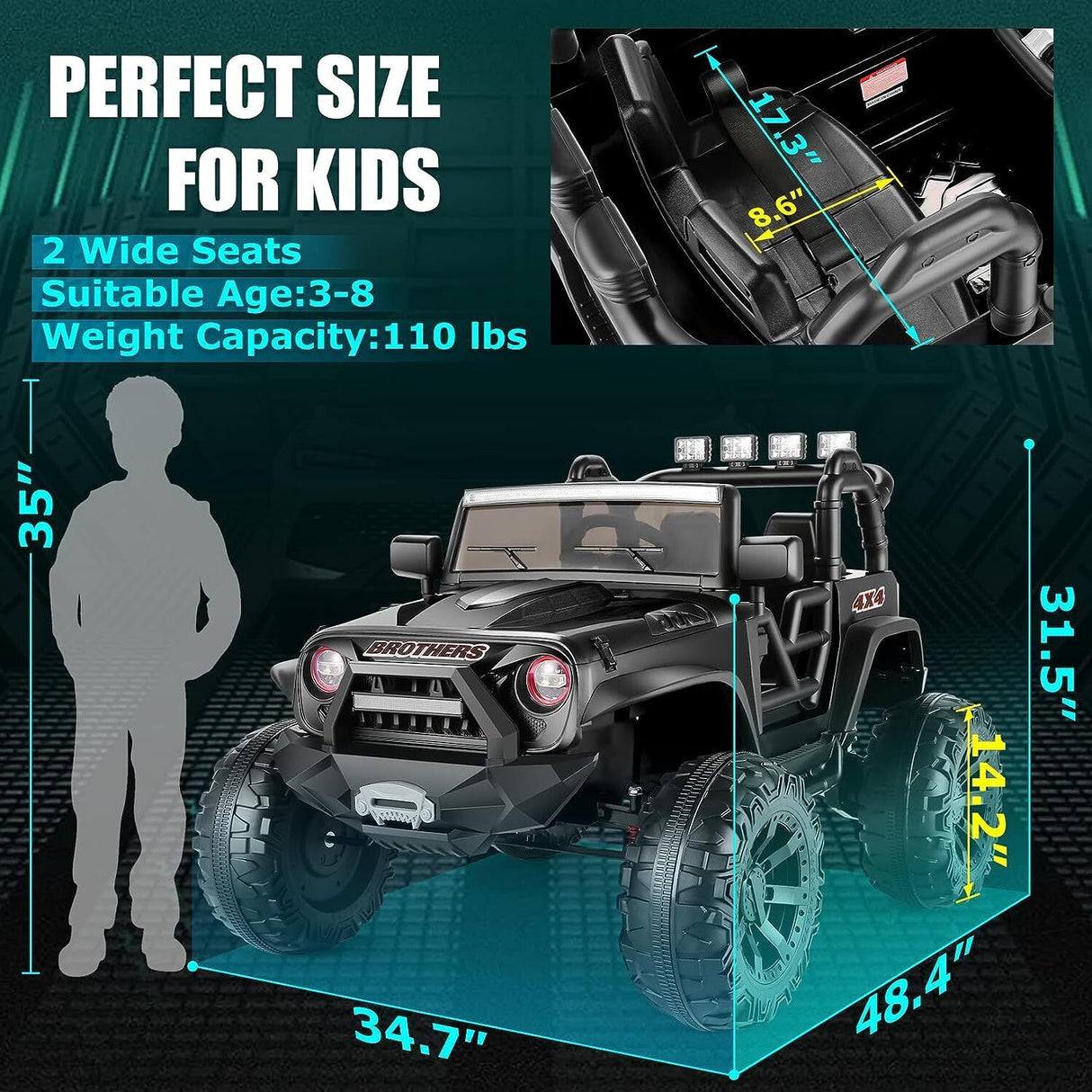 Remote Controlled Lamborghini Electric Car for Kids - 24/12V Ride On Toy Truck
