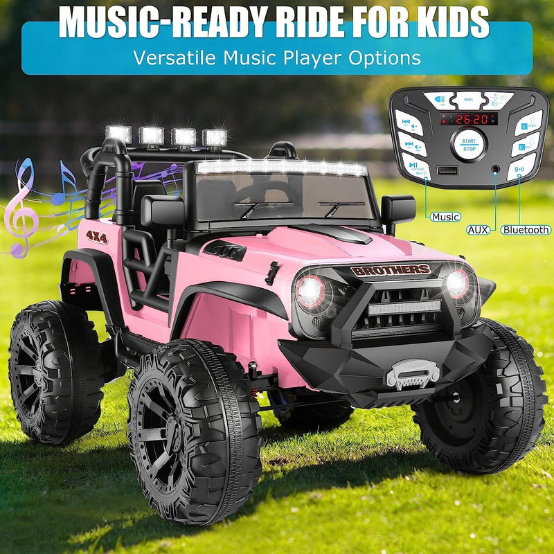 Remote Controlled Lamborghini Electric Car for Kids - 24/12V Ride On Toy Truck