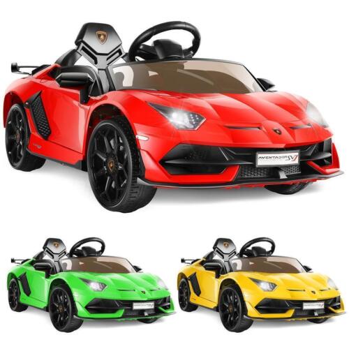 Electric Lamborghini Ride-On Car for Kids with Remote Control and MP3 Player