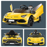 Electric Kids Ride On Car Lamborghini with Remote Control and MP3 Player