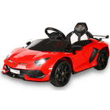 Electric Lamborghini Ride-On Car for Kids with Remote Control and MP3 Player - Perfect Gift for Children in the US