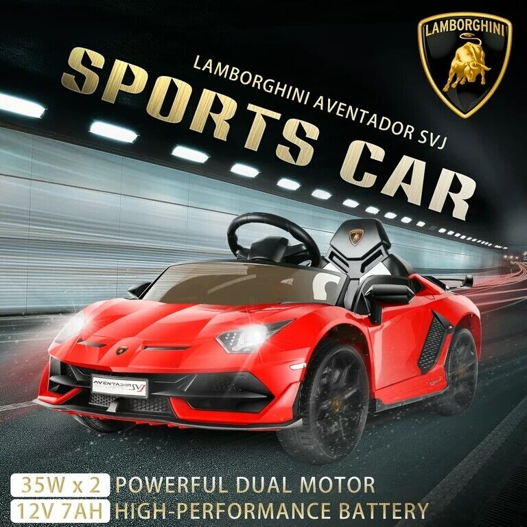 Electric Lamborghini Sian Ride On Car for Kids with Remote Control and MP3 Player - Perfect Gift for Kids!