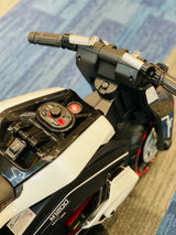 Electric Mini Dirt Bike for Kids with Bluetooth - 12V Ride On Motorcycle Toy