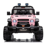 Electric Off-Road Truck for Kids with LED Lights - 12V 4.5AH Battery Powered Ride On Toy