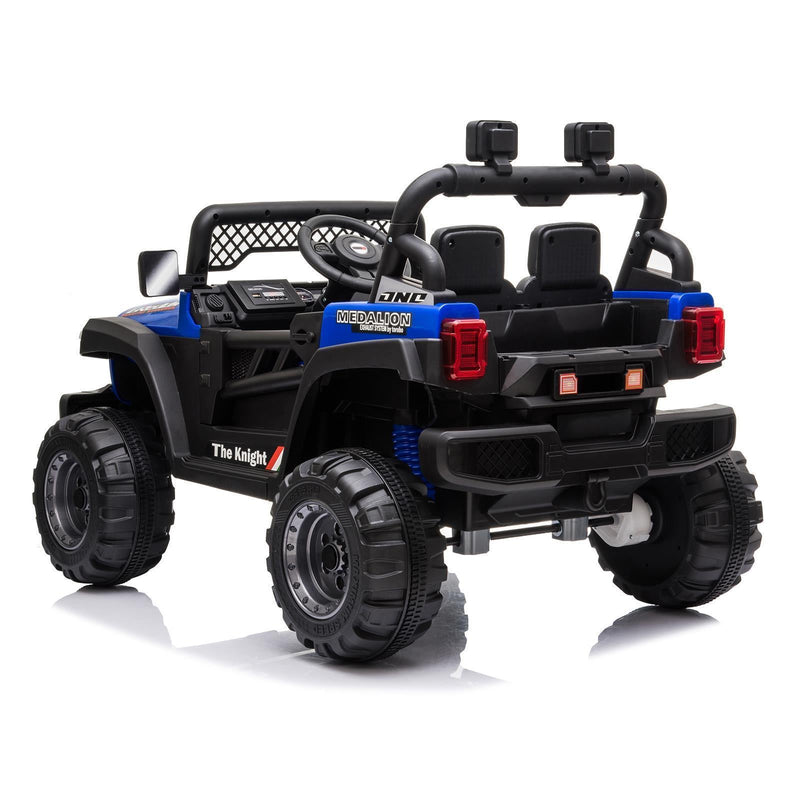 Electric Off-Road Truck for Kids with LED Lights - 12V 4.5AH Battery Powered Ride On Toy
