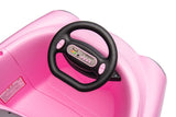 Electric Pink Bumper Car for Kids with Remote Control - 12V Toddler Vehicle
