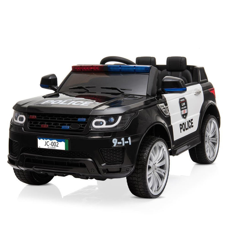 Electric Police Kids Ride-On SUV Truck with Lights and Remote Control - Perfect Gift for Little Officers