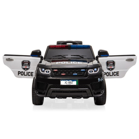 Electric Police Kids Ride-On SUV Truck with Lights and Remote Control - Perfect Gift for Little Officers