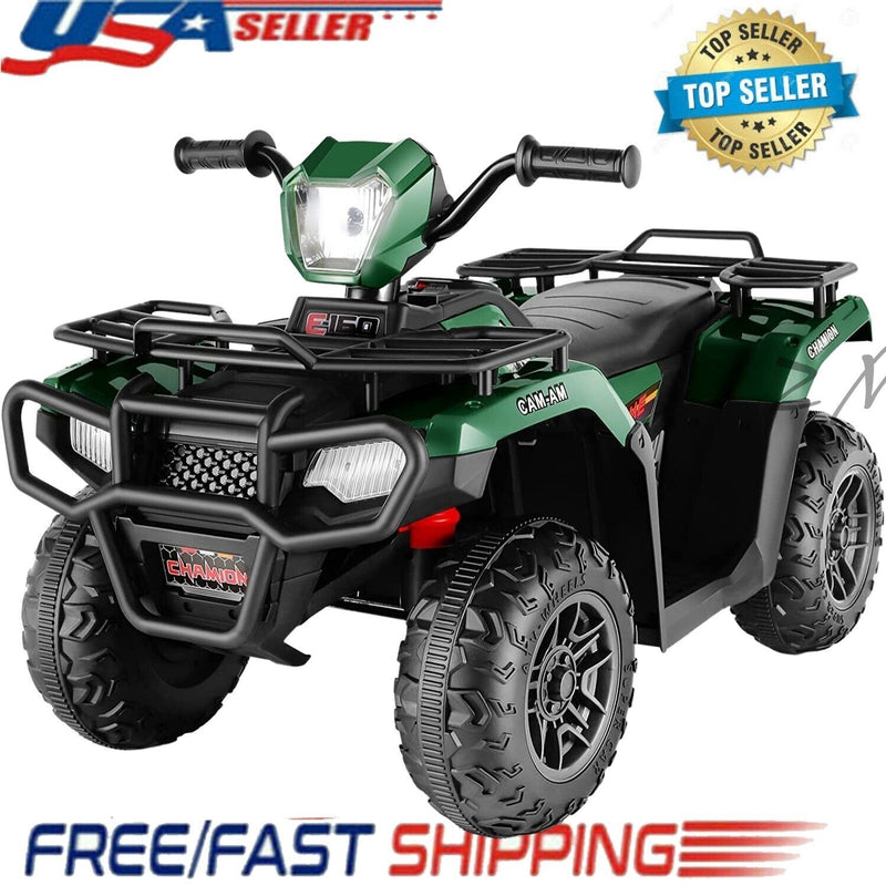 Electric Quad ATV Car for Kids 3-9 Years - 12V Battery Powered with 4-Wheels