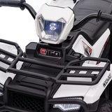 Electric Quad Ride-On Car for Kids with MP3 Music Player - 12V Battery Powered 4-Wheeler Truck