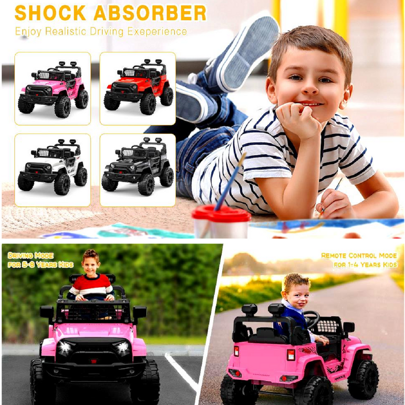 Electric Ride-On ATV for Kids Ages 3-8: The Perfect Quad Truck Car Experience!