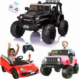 Electric Ride-On Truck for Kids with Remote Control, Music, and Lights - Fun Toy Vehicle for Children