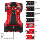 Electric Ride-On ATV Truck for Kids Ages 3-8 - 12V Power Wheels Car