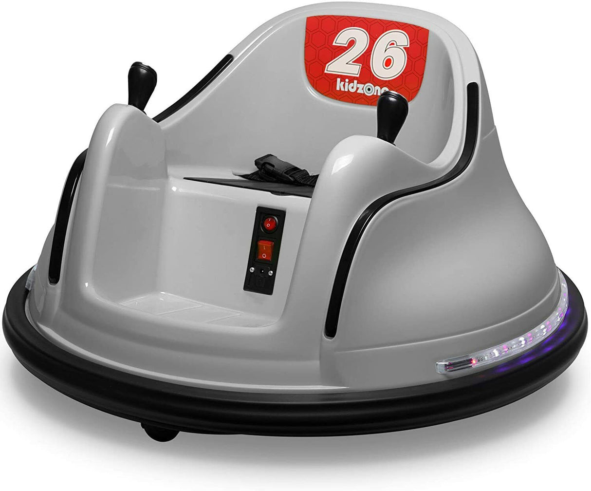 Electric Ride-On Bumper Car for Kids - 5 Vibrant Colors, Remote Control, and Lights Included