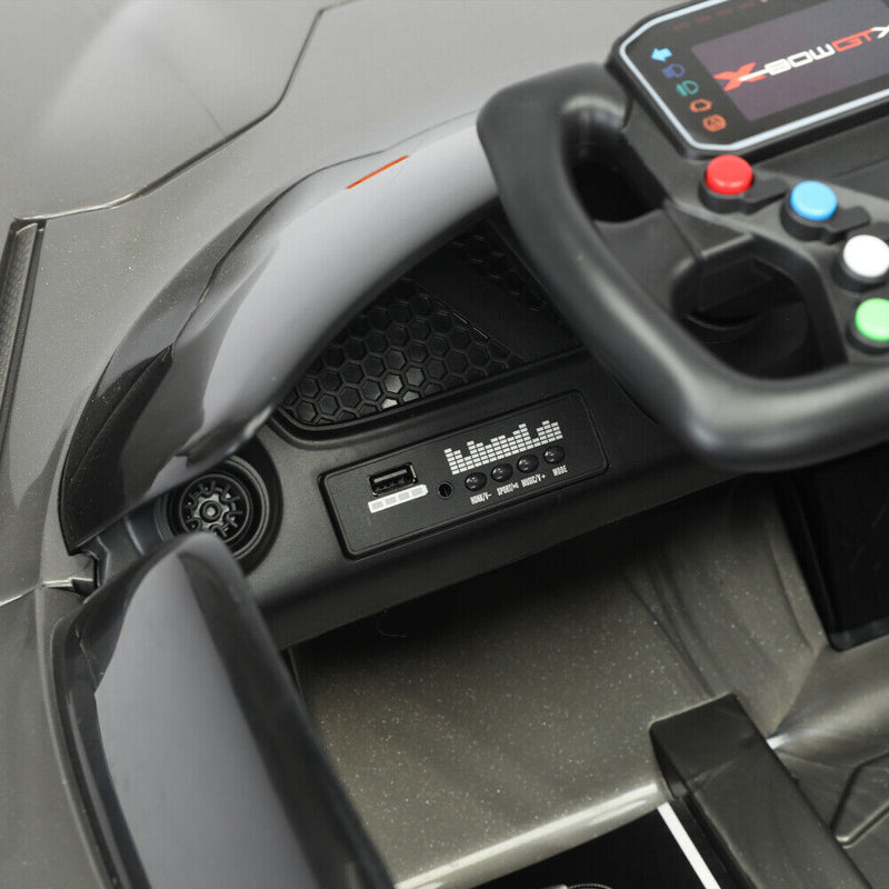 Electric Ride-On Car for Kids 3-8 Years Old with 2.4G Remote Control and 3 Speed Options