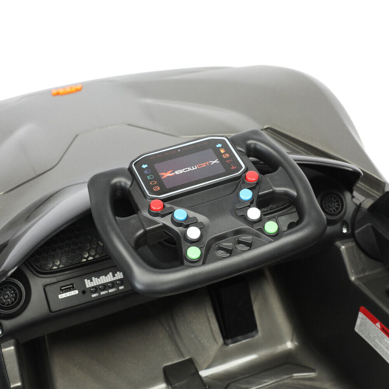 Electric Ride-On Car for Kids 3-8 Years Old with 2.4G Remote Control and 3 Speed Options