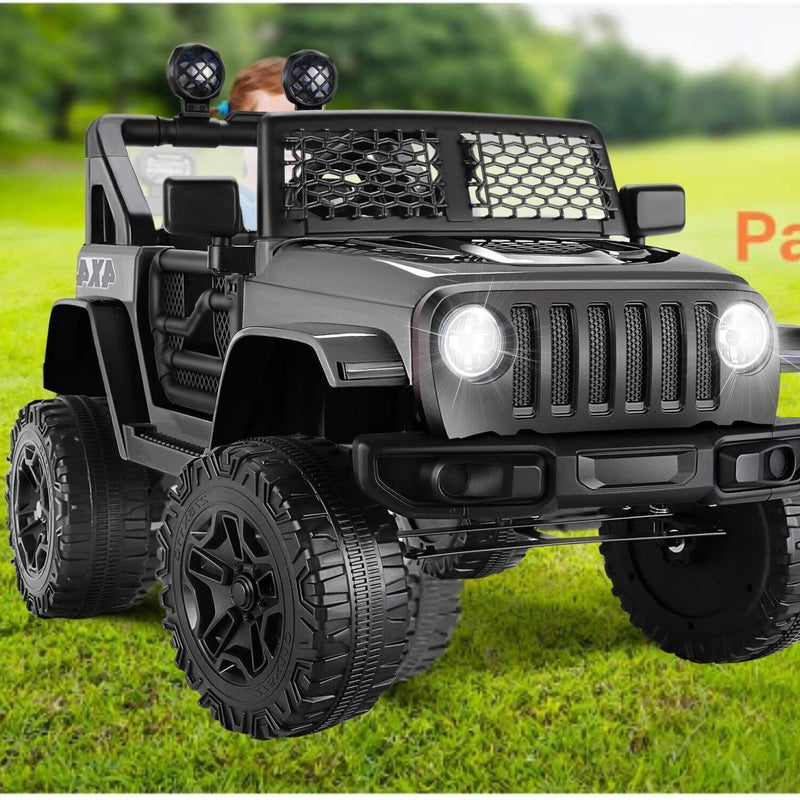 12V Electric Ride-On Car for Kids with Remote Control and Music Player
