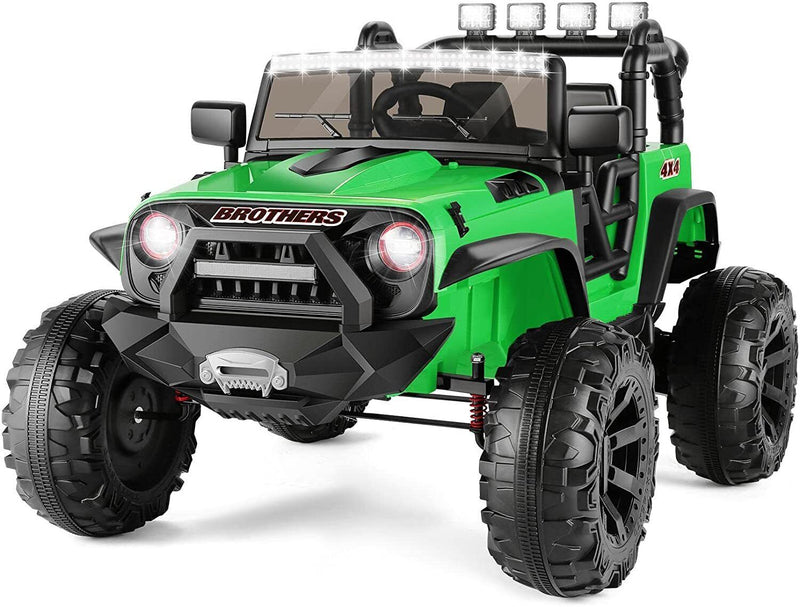 Electric Ride-On ATV Truck for Kids Ages 3-8 Years - 12V/24V Power Wheel Car
