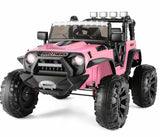 Electric Ride-On Car for Kids Ages 3-8: ATV Truck with 12V/24V Power Wheels