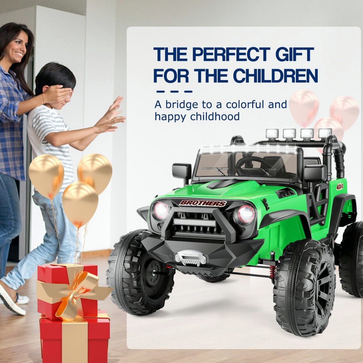 Electric Ride-On Car for Kids: Lamborghini & Mercedes Benz G500 Models